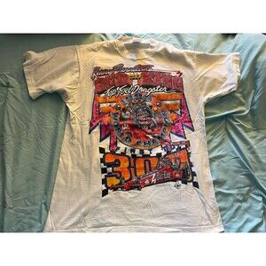 Kenny Bernstein's Bud King Dragster Graphic T-Shirt Size Large Bud First To 300